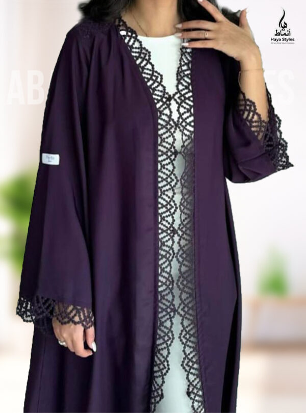 Royal Orchid Abaya